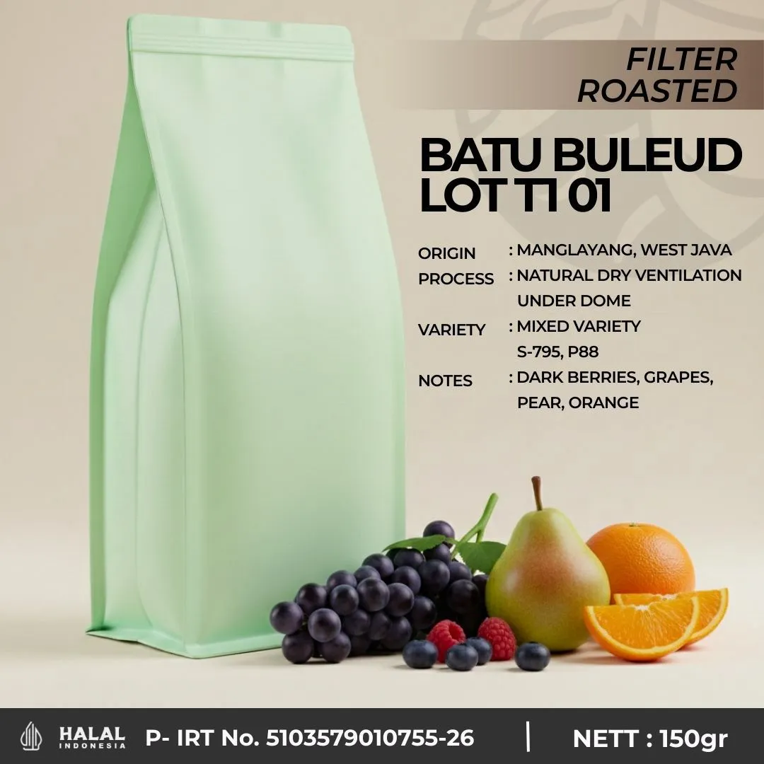 Roasted Beans Arabica - Batu Buleud Lot T1 01