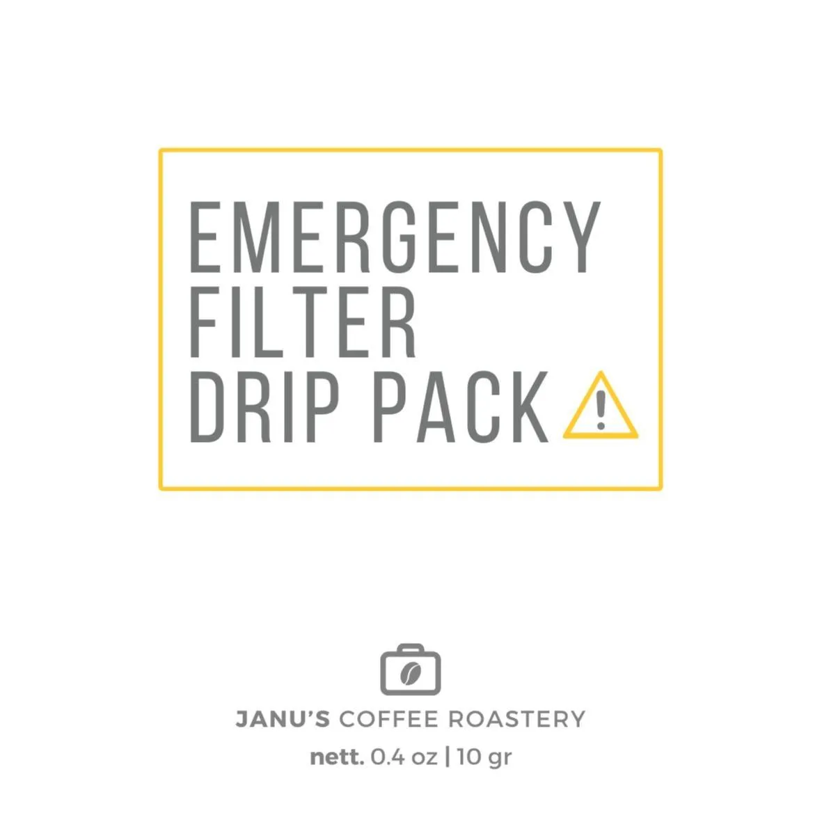Drip Bag Coffee Filter Arabika Blend - Robusta 5 Pcs