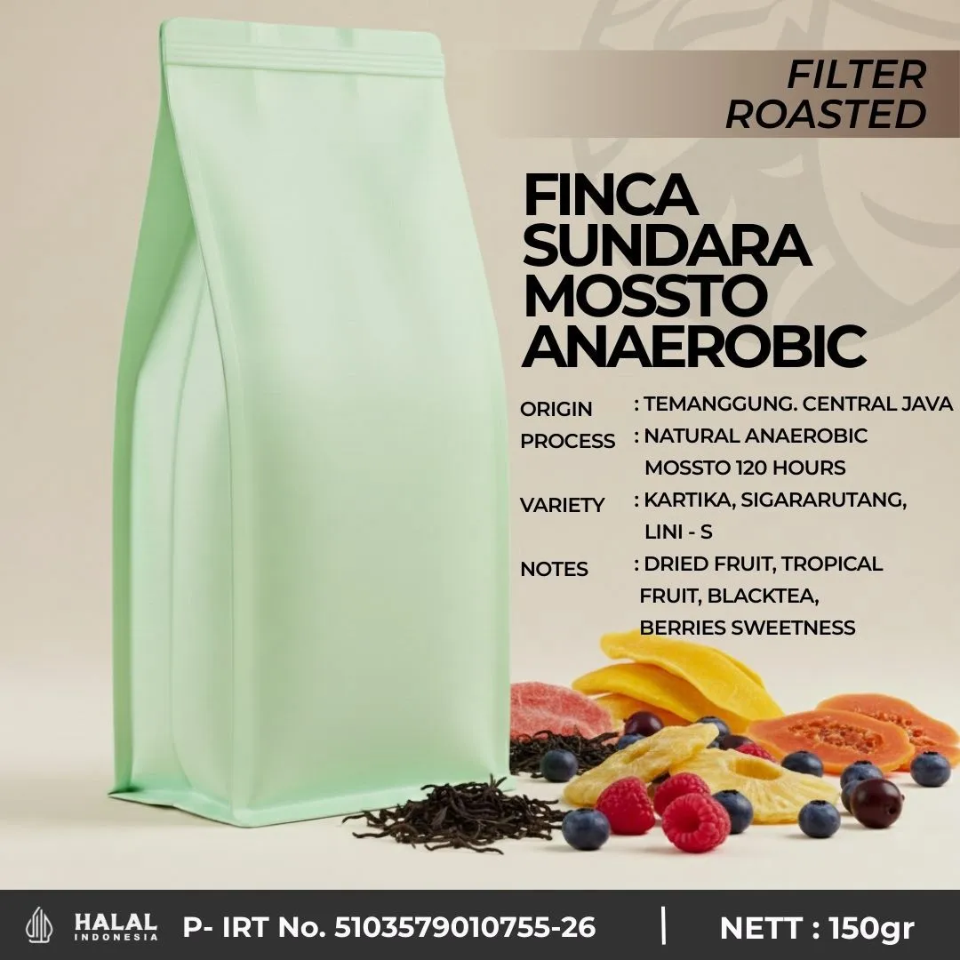 Roasted Beans Arabica - Finca Sundara Mossto Anaerobic