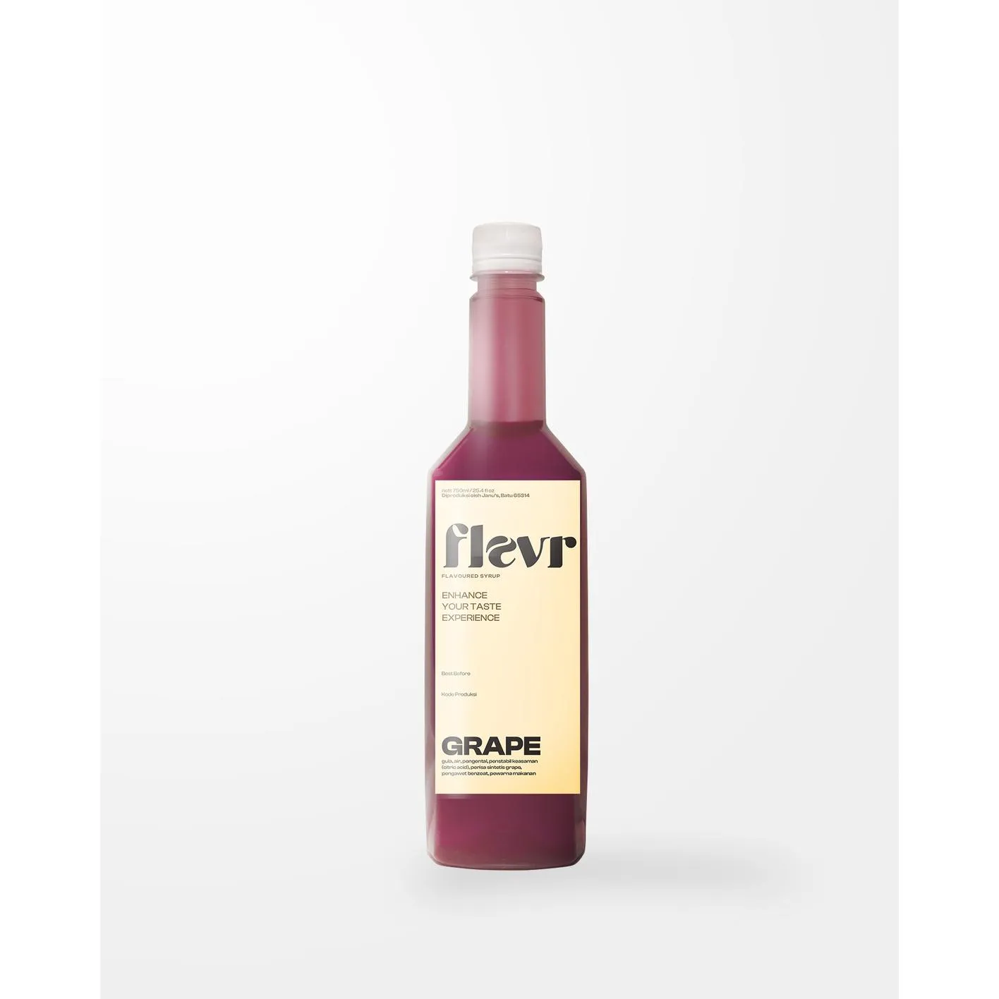 Homemade Syrup - FLEVR syrup - varian FRUITY - 760 ml 3