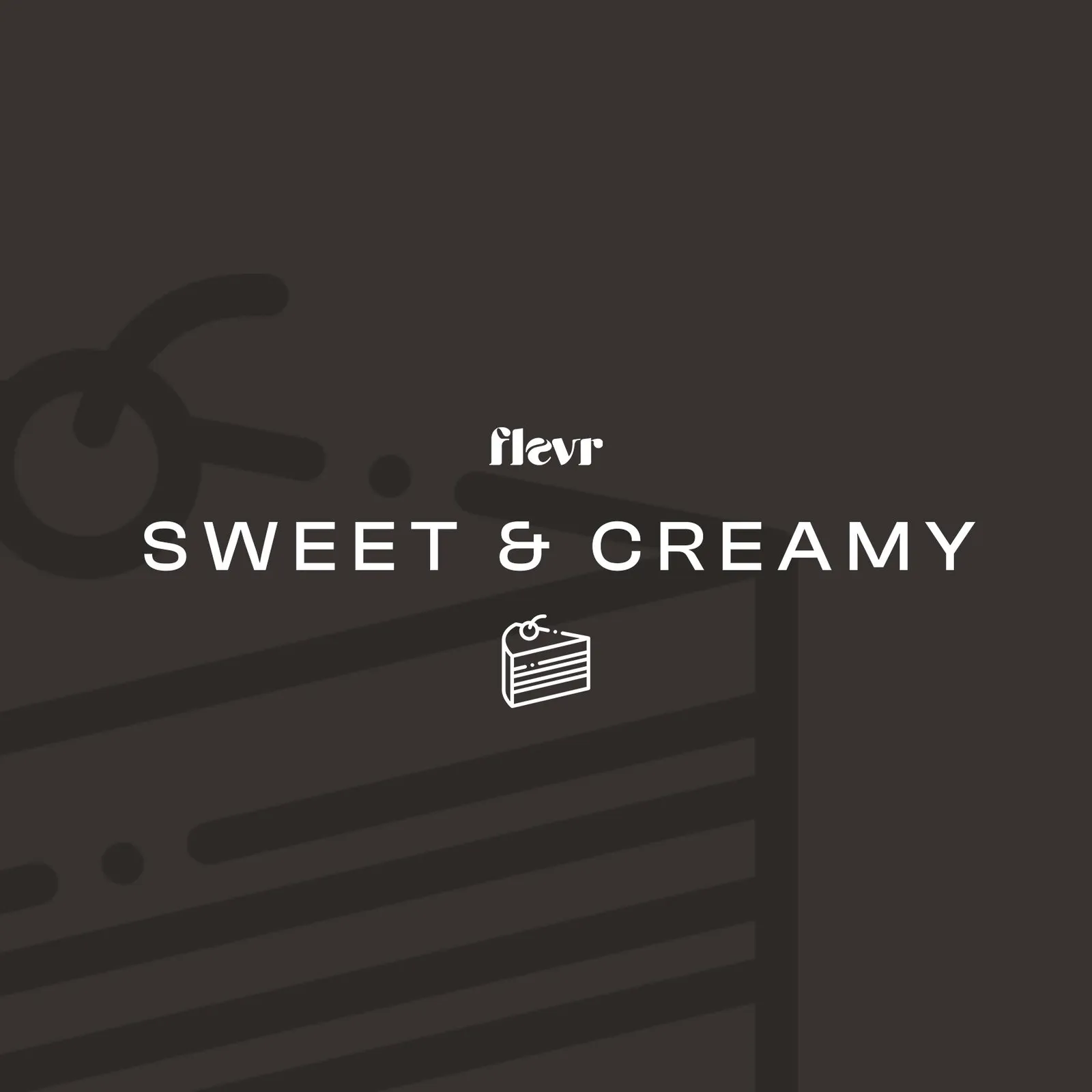 Homemade Syrup - FLEVR syrup - varian SWEET & CREAMY