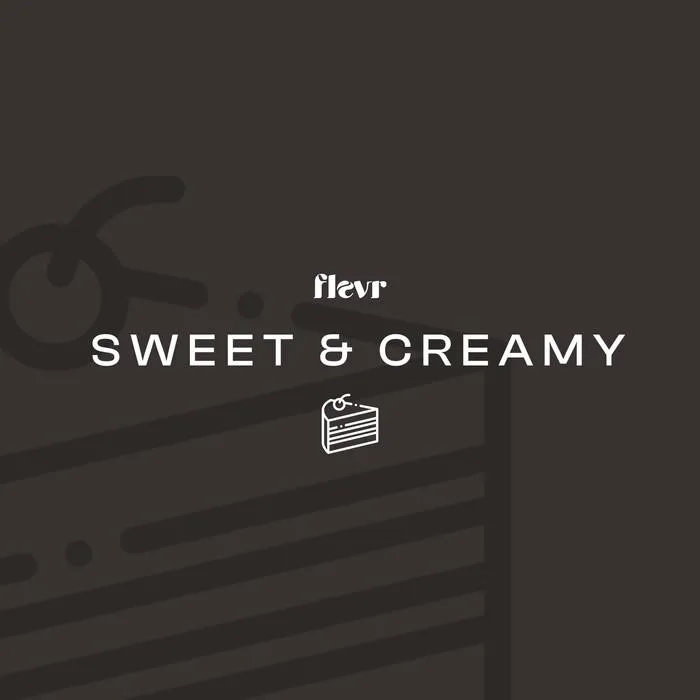 Homemade Syrup - FLEVR syrup - varian SWEET & CREAMY - 760 ml