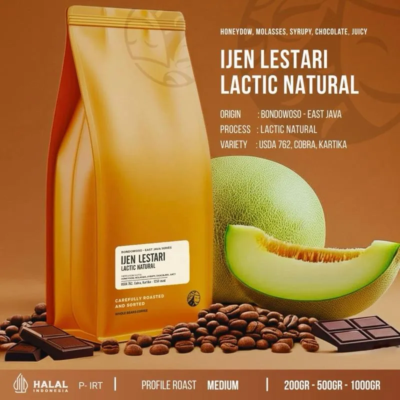 Roasted Beans Arabica - Ijen Lactic Natural