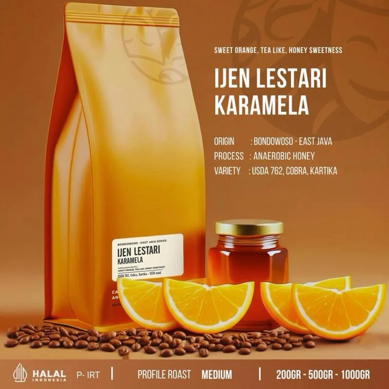 Roasted Beans Arabica - Ijen lestari Karamela