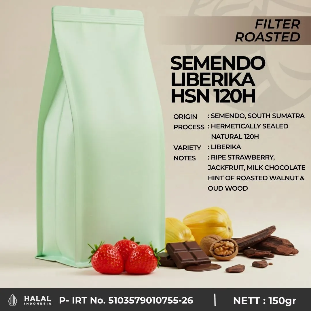 Roasted Beans Arabica - Semendo Liberika HSN 120H