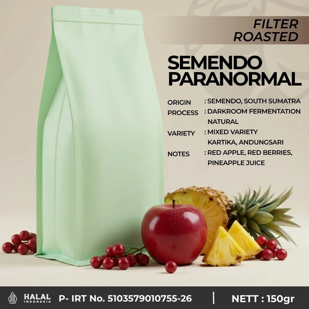 Roasted Beans Arabica - Semendo Paranormal Darkroom Fermentation Natural